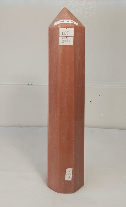 Massive Red Jasper Tower