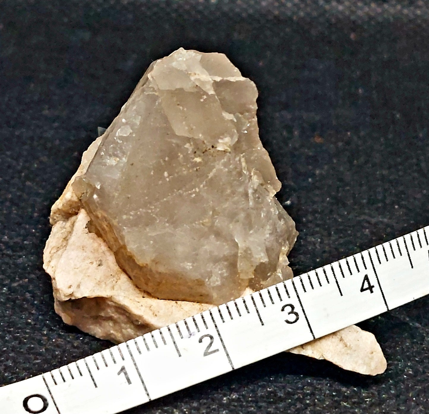 Quartz on Microcline Bugaboos