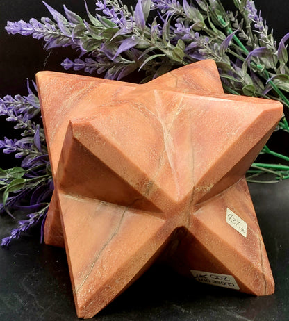 Red Jasper Merkabah Star