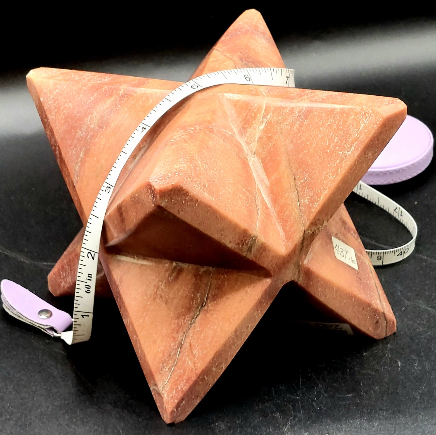 Red Jasper Merkabah Star