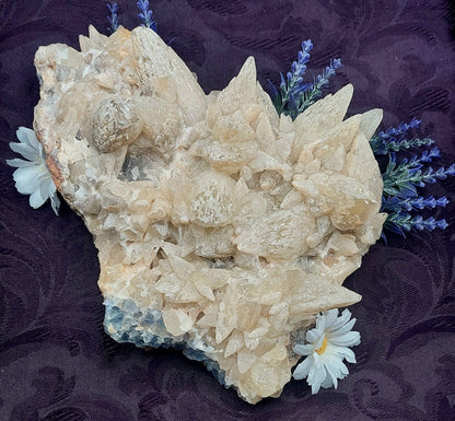 Fluorite and Calcite Specimen