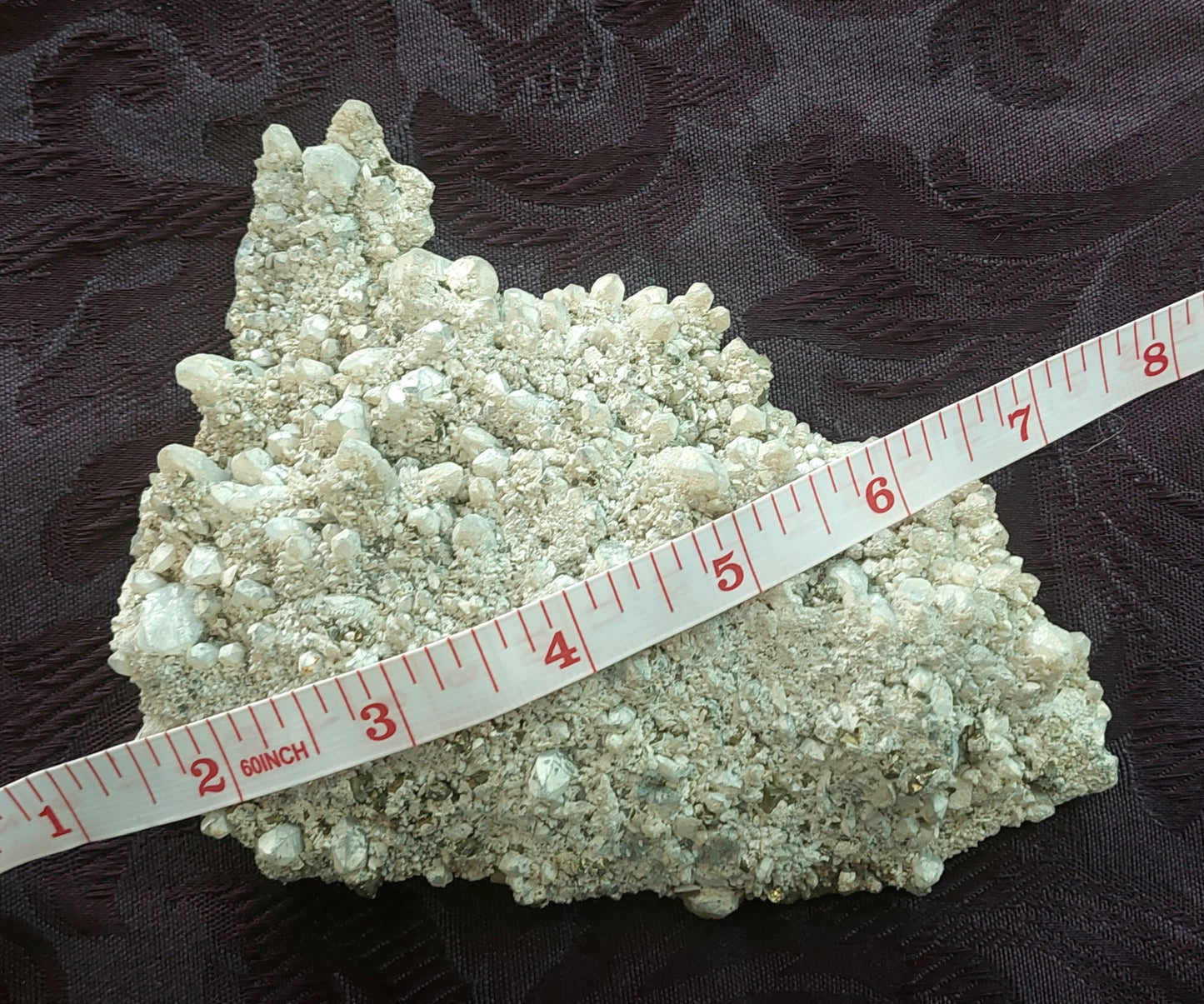 Pyrite in Calcite