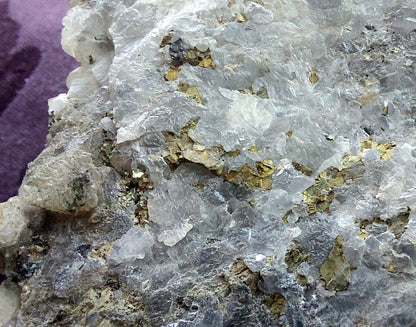 Pyrite in Calcite