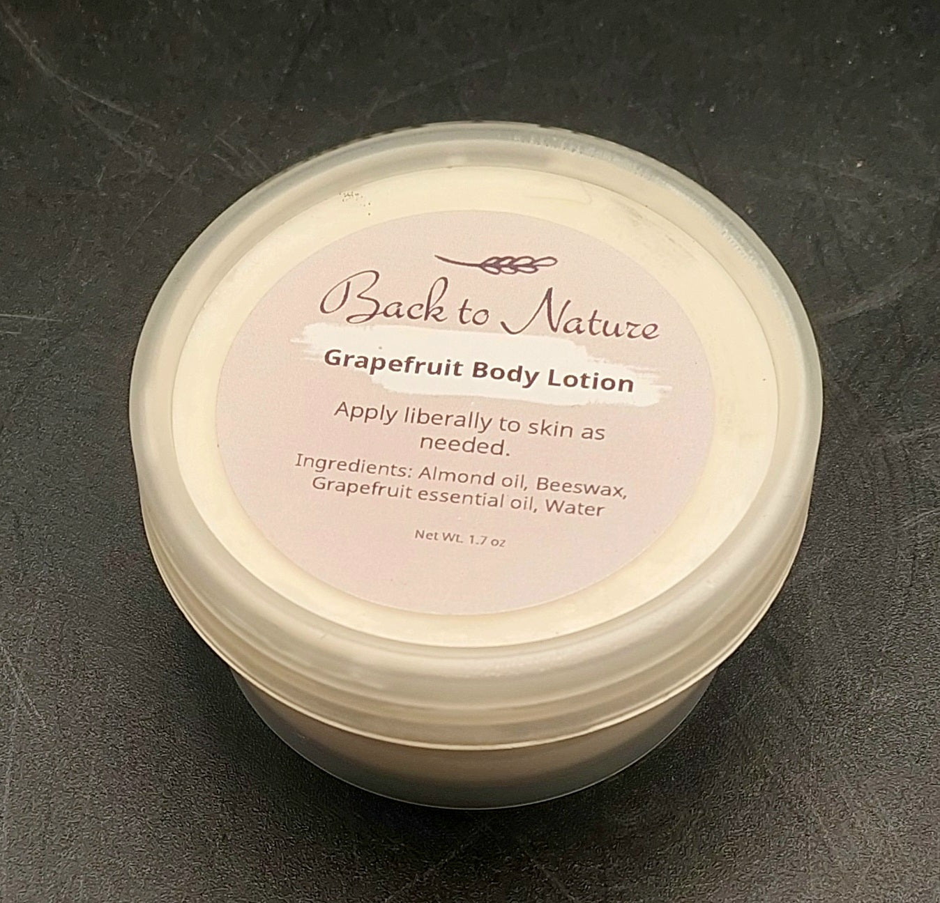 Back To Nature-Body Lotions
