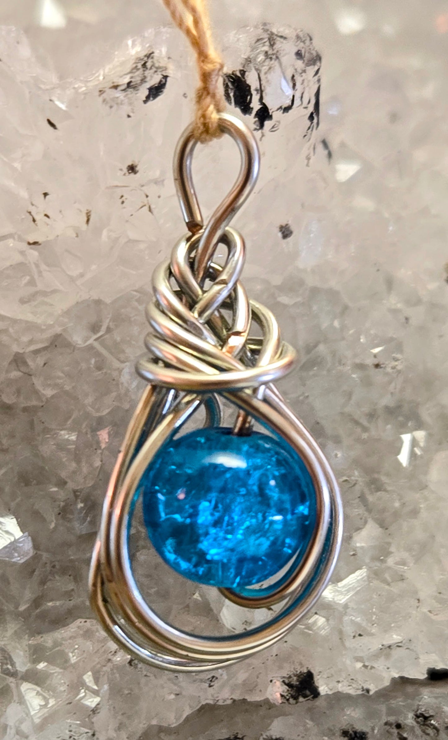 Witchy and Wonderful Wire-Wrapped Pendant