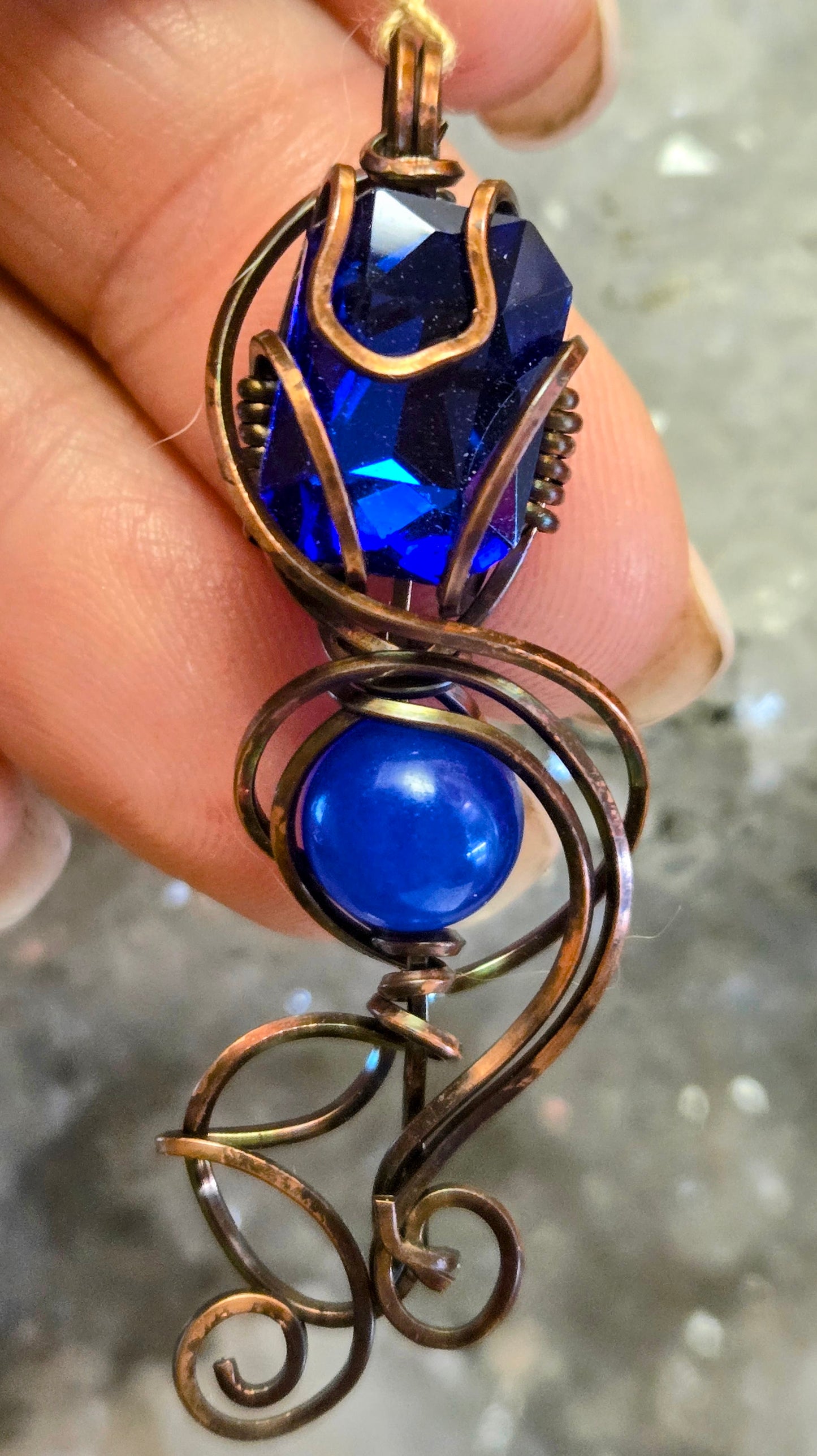 Witchy and Wonderful Wire-Wrapped Pendant