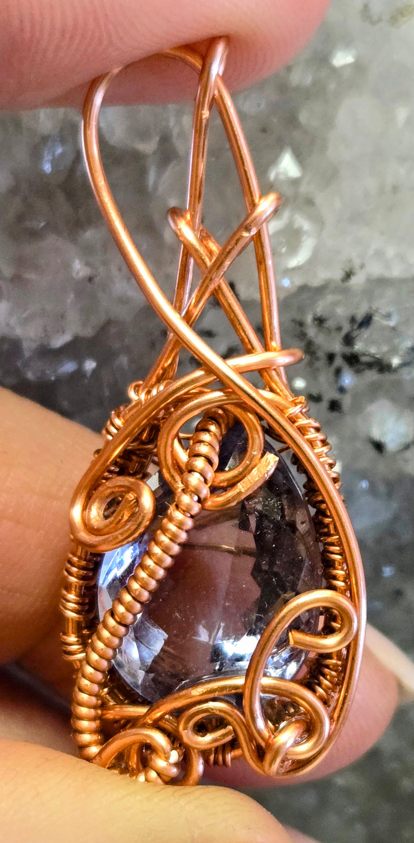 Witchy and Wonderful Wire-Wrapped Pendant