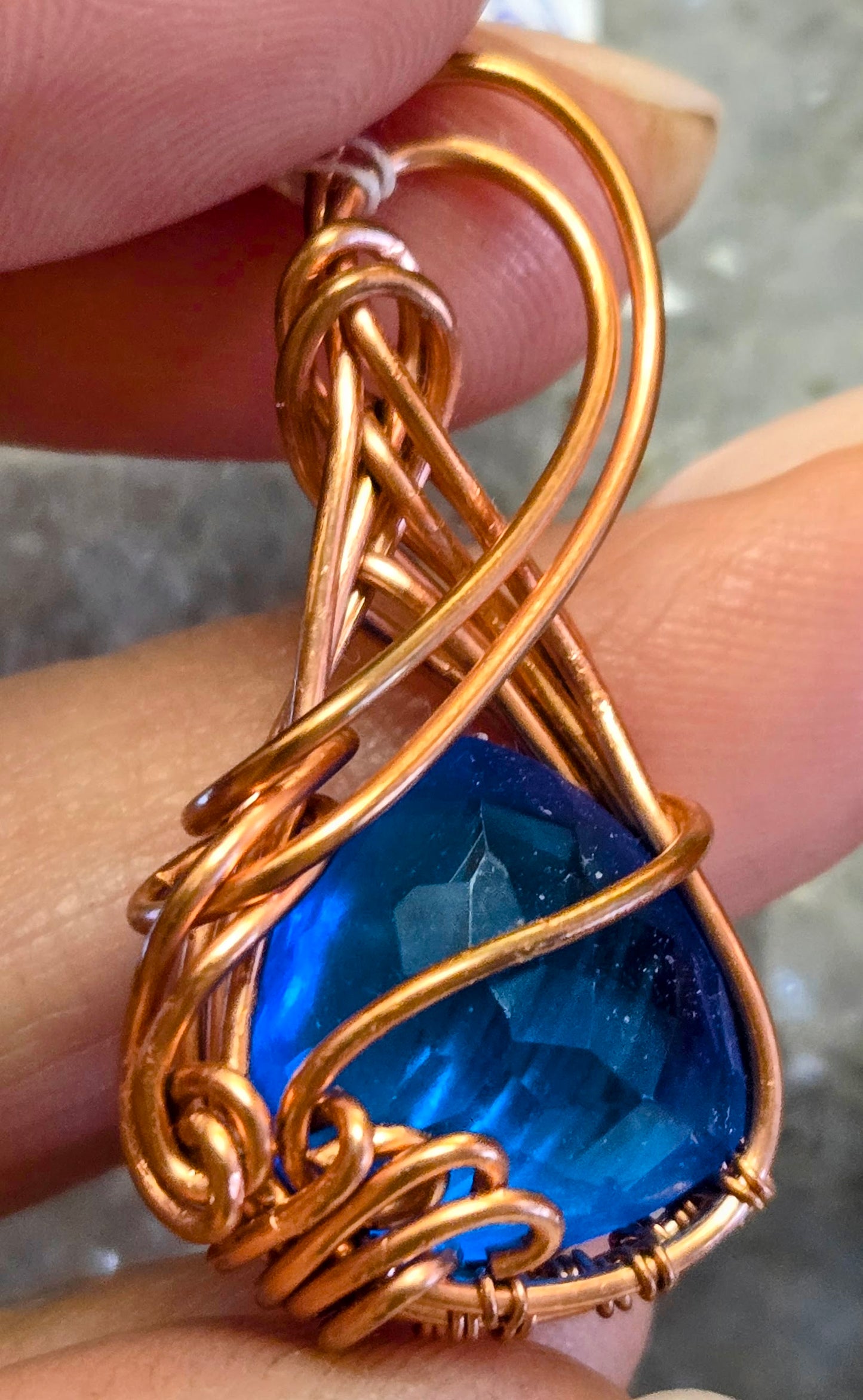 Witchy and Wonderful Wire-Wrapped Pendant