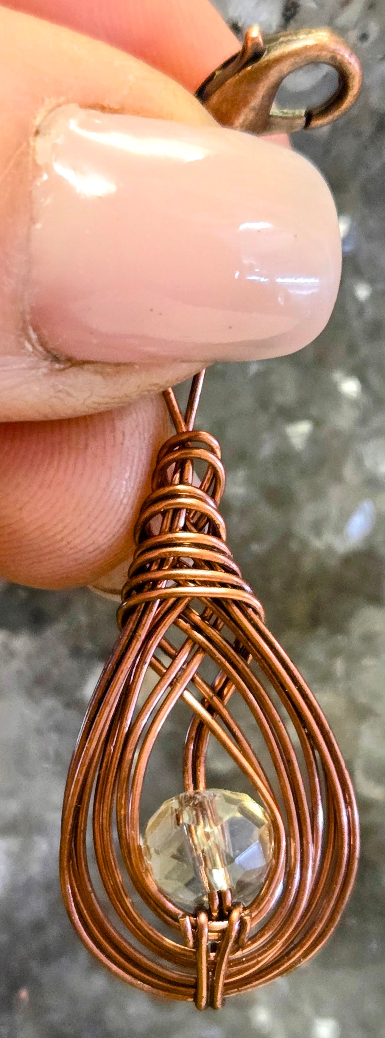 Witchy and Wonderful Wire-Wrapped Pendant