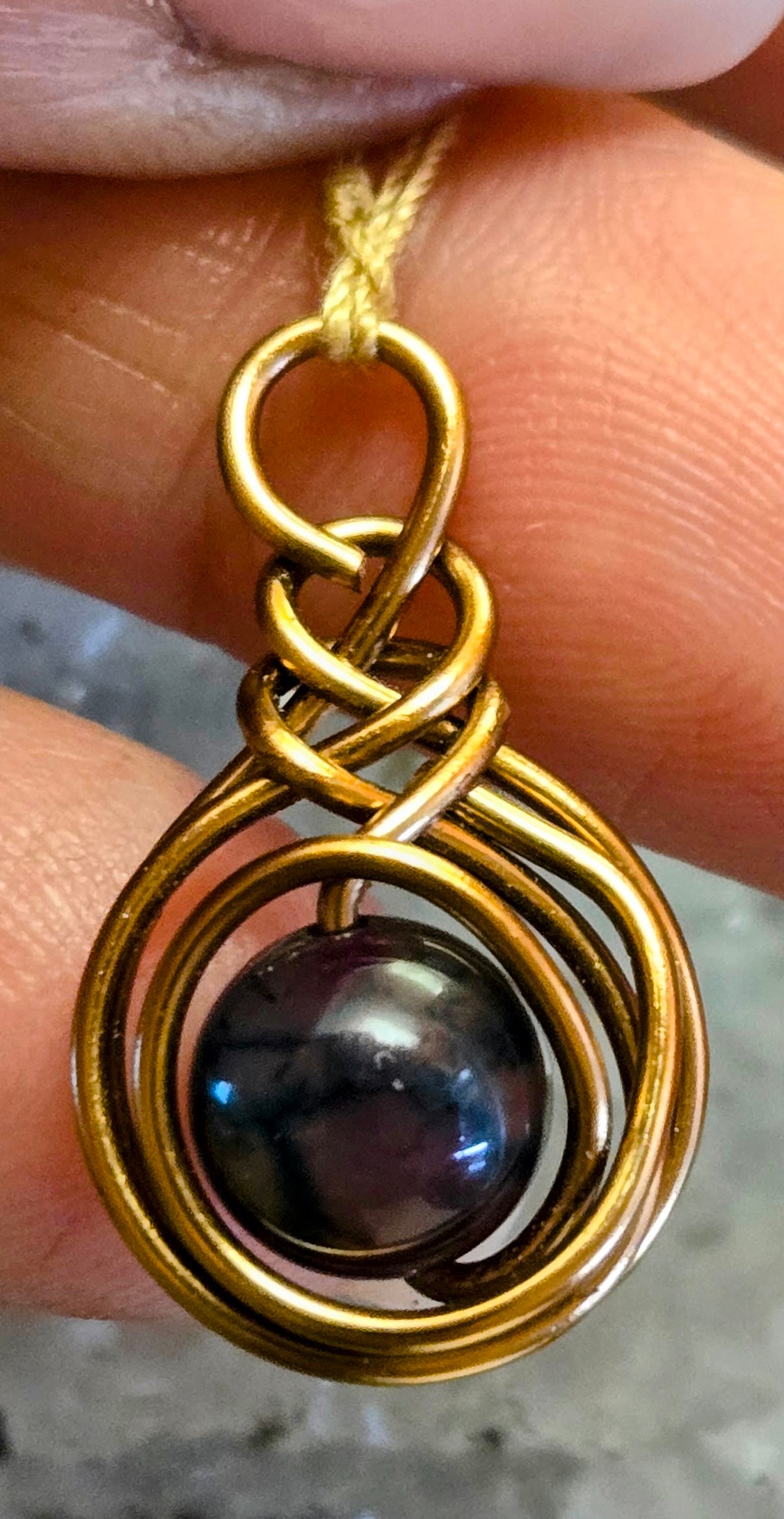 Witchy and Wonderful Wire-Wrapped Pendant