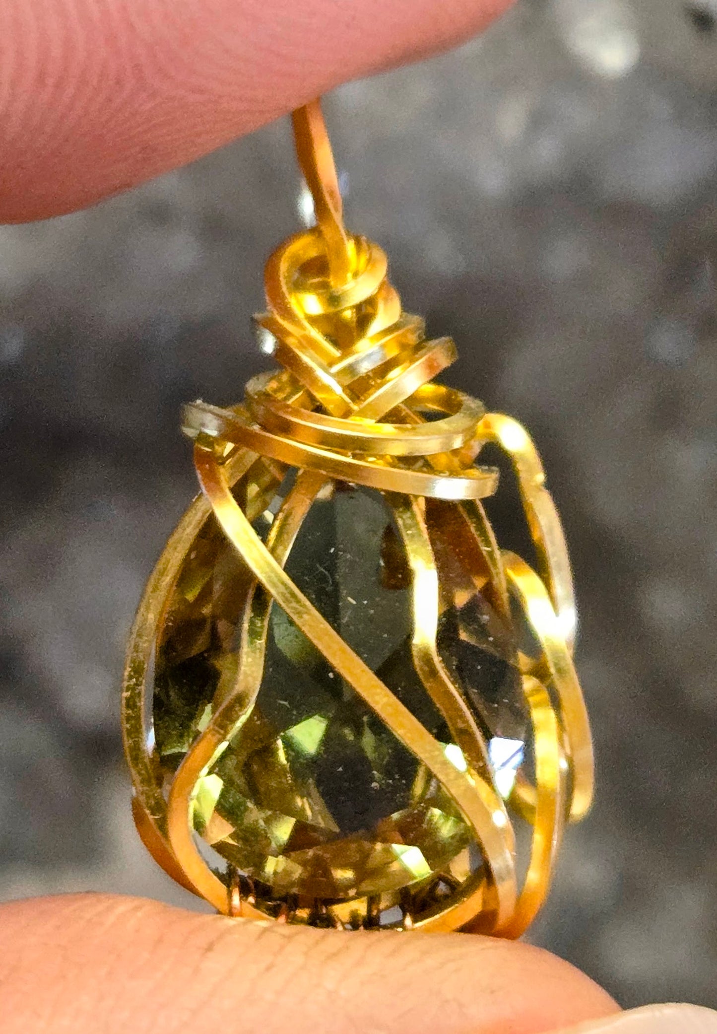 Witchy and Wonderful Wire-Wrapped Pendant