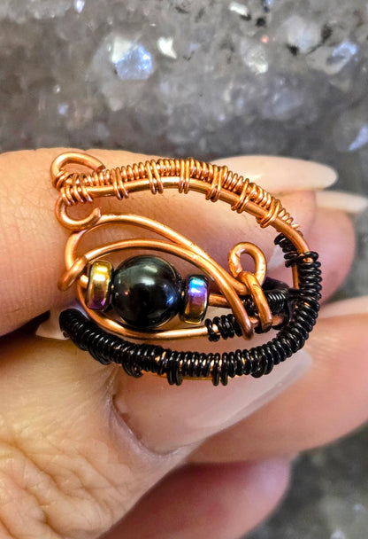 Witchy and Wonderful Wire-Wrapped Rings