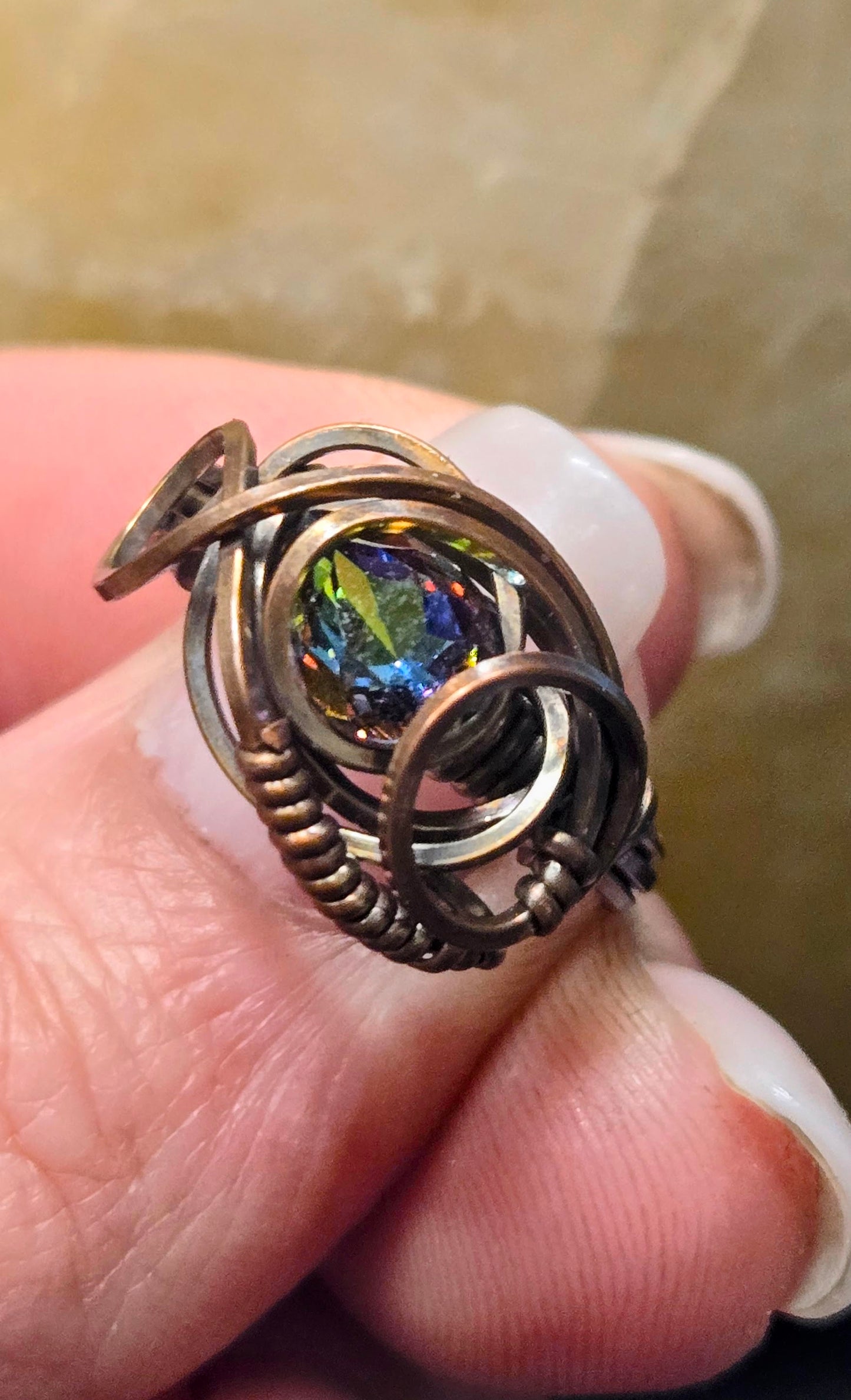 Witchy and Wonderful Wire-Wrapped Rings