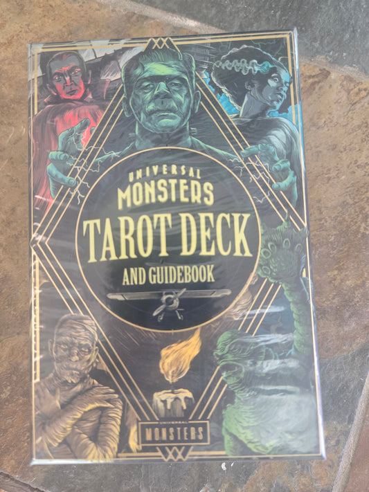 Universal Monsters Tarot Deck and Guide