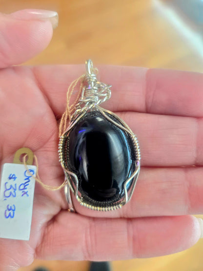 Witchy and Wonderful Wire-Wrapped Pendant