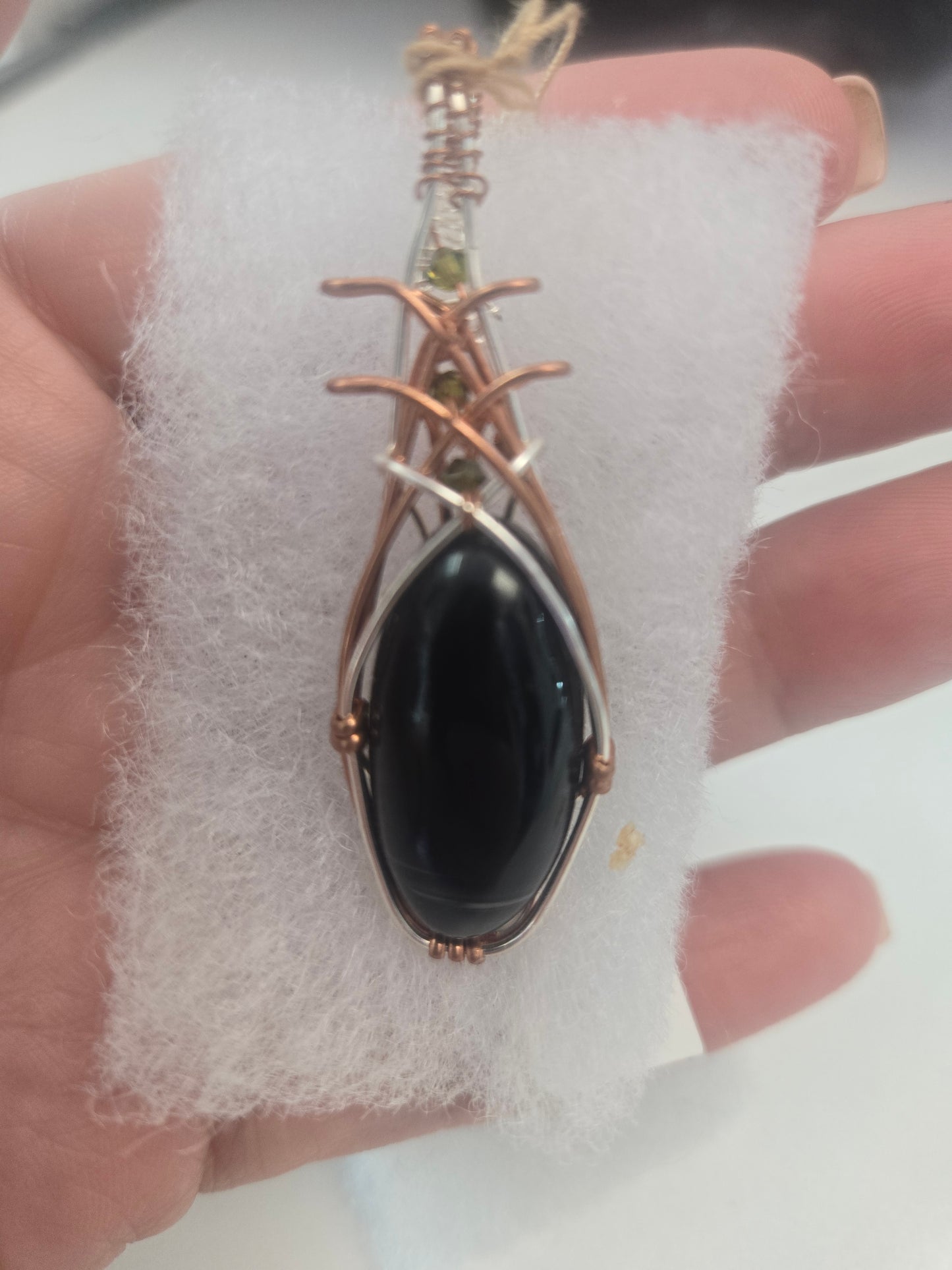 Witchy and Wonderful Wire-Wrapped Pendant