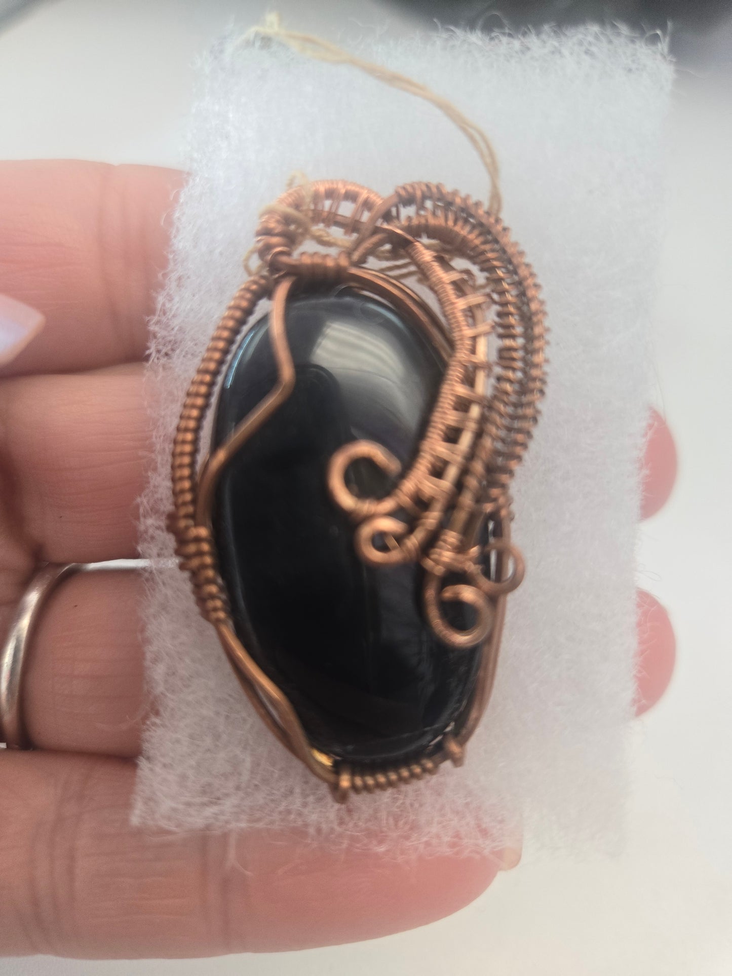 Witchy and Wonderful Wire-Wrapped Pendant