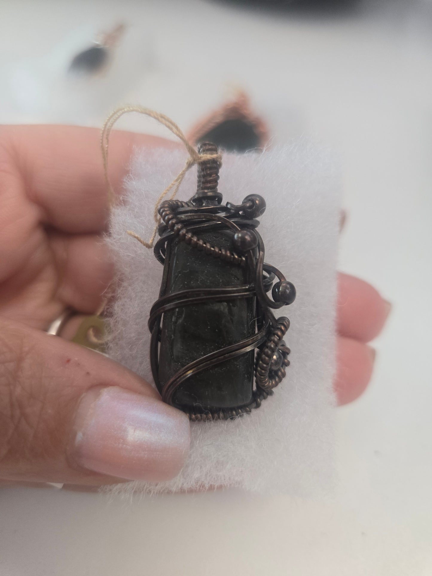 Witchy and Wonderful Wire-Wrapped Pendant