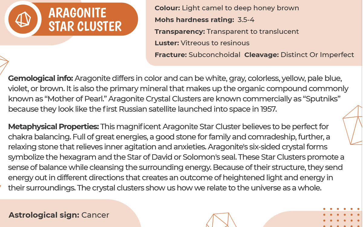 Sputnik (Star-Cluster) Aragonite
