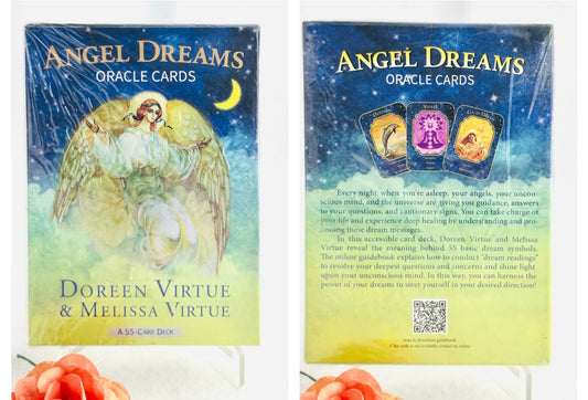 Angel Dreams Oracle Cards with Digital Guidebook | Mini Oracle Deck