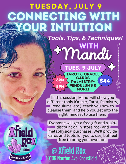 Connecting with your Intuition: Tips, Tool, & Techniques! with Mandi