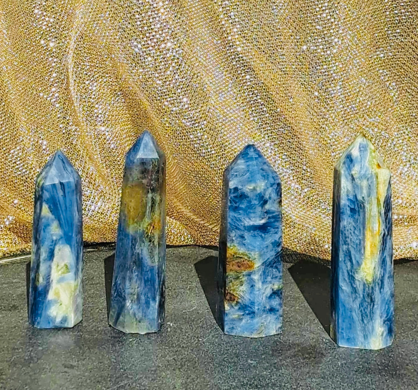 Blue Kyanite Towers