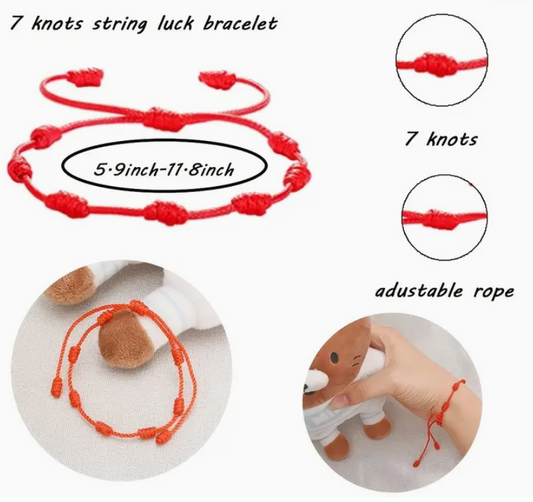 7 Knots String Luck Bracelet