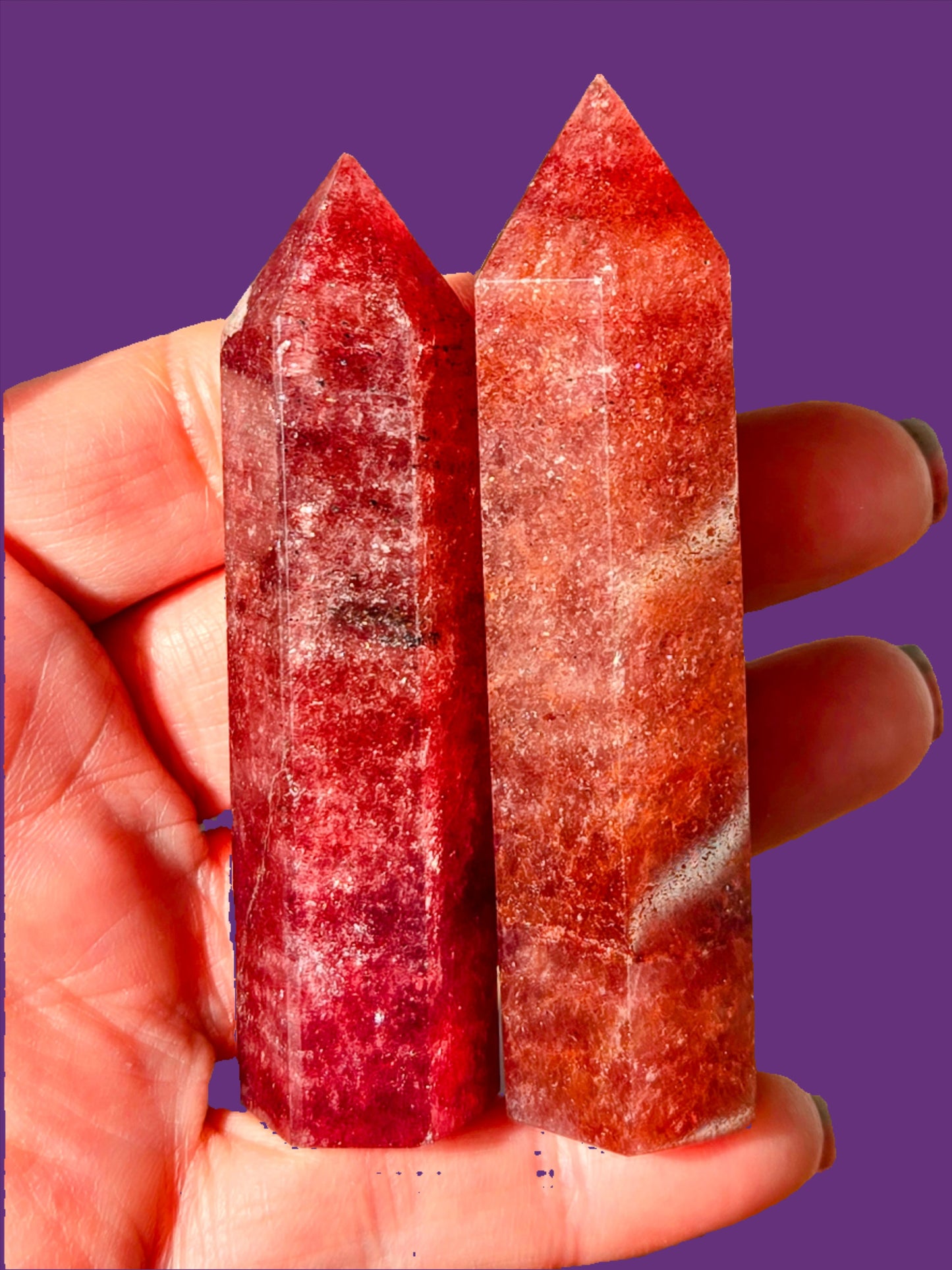 Strawberry Quartz Towers