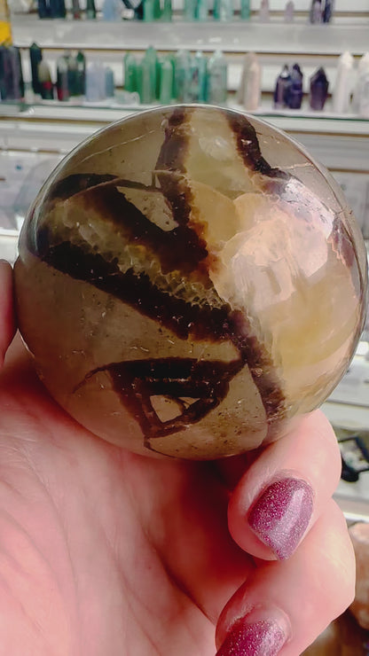 Septarian Sphere