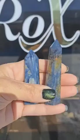 Blue Kyanite Towers