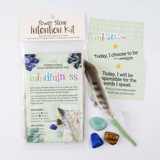 KIDS Power Stone Intention Kit for Mindfulness