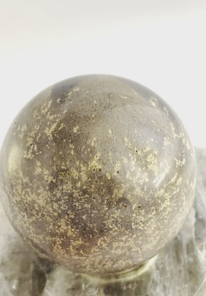 Rutile Agate Sphere