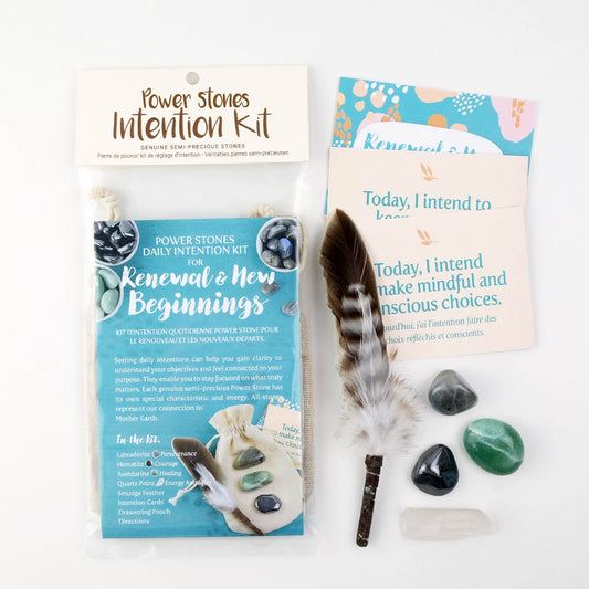 Power Stone Intention Kit for Renewal & New Beginnings