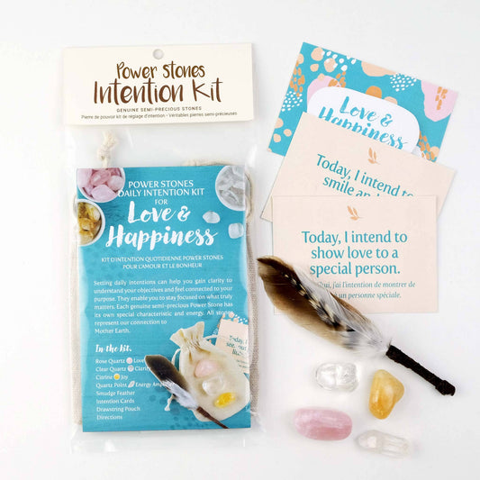 Power Stone Intention Kit for Love & Happiness
