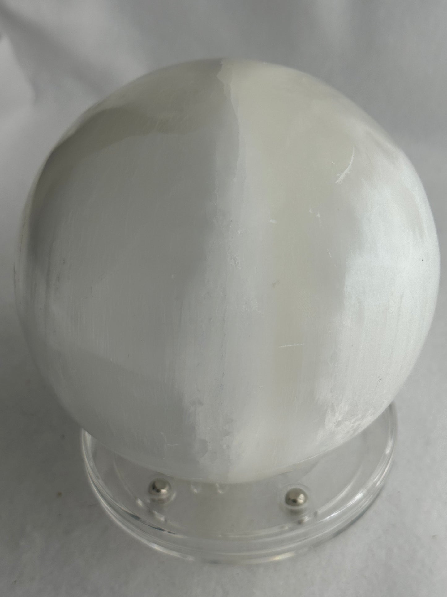 XXXL Selenite Sphere - 4.6lbs!