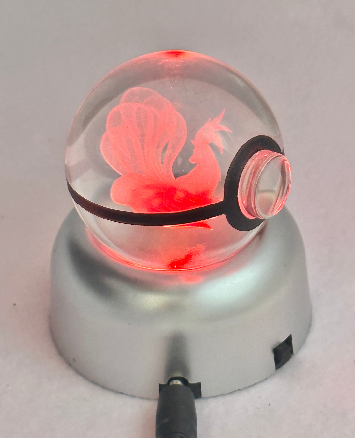 Poké Ball Character Spheres with Lights