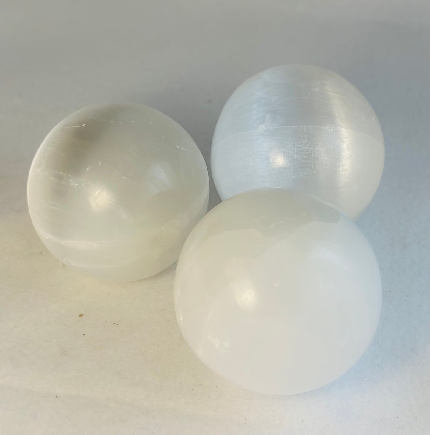 Large Selenite Spheres