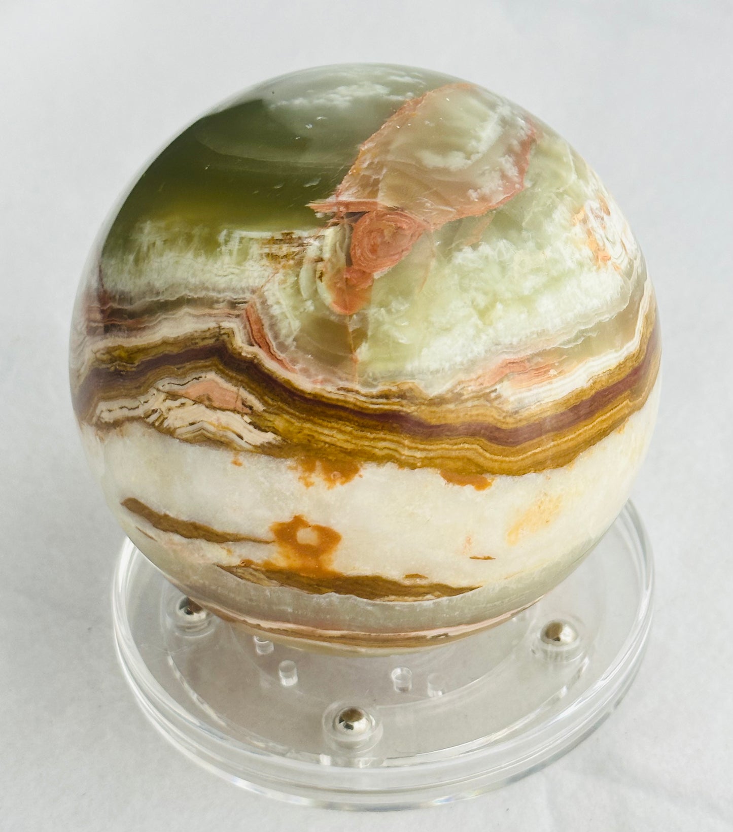 XXL Green Onyx Sphere