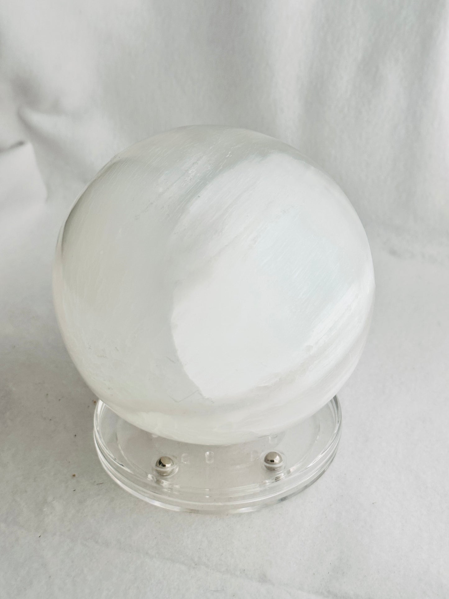 XXXL Selenite Sphere - 4.6lbs!