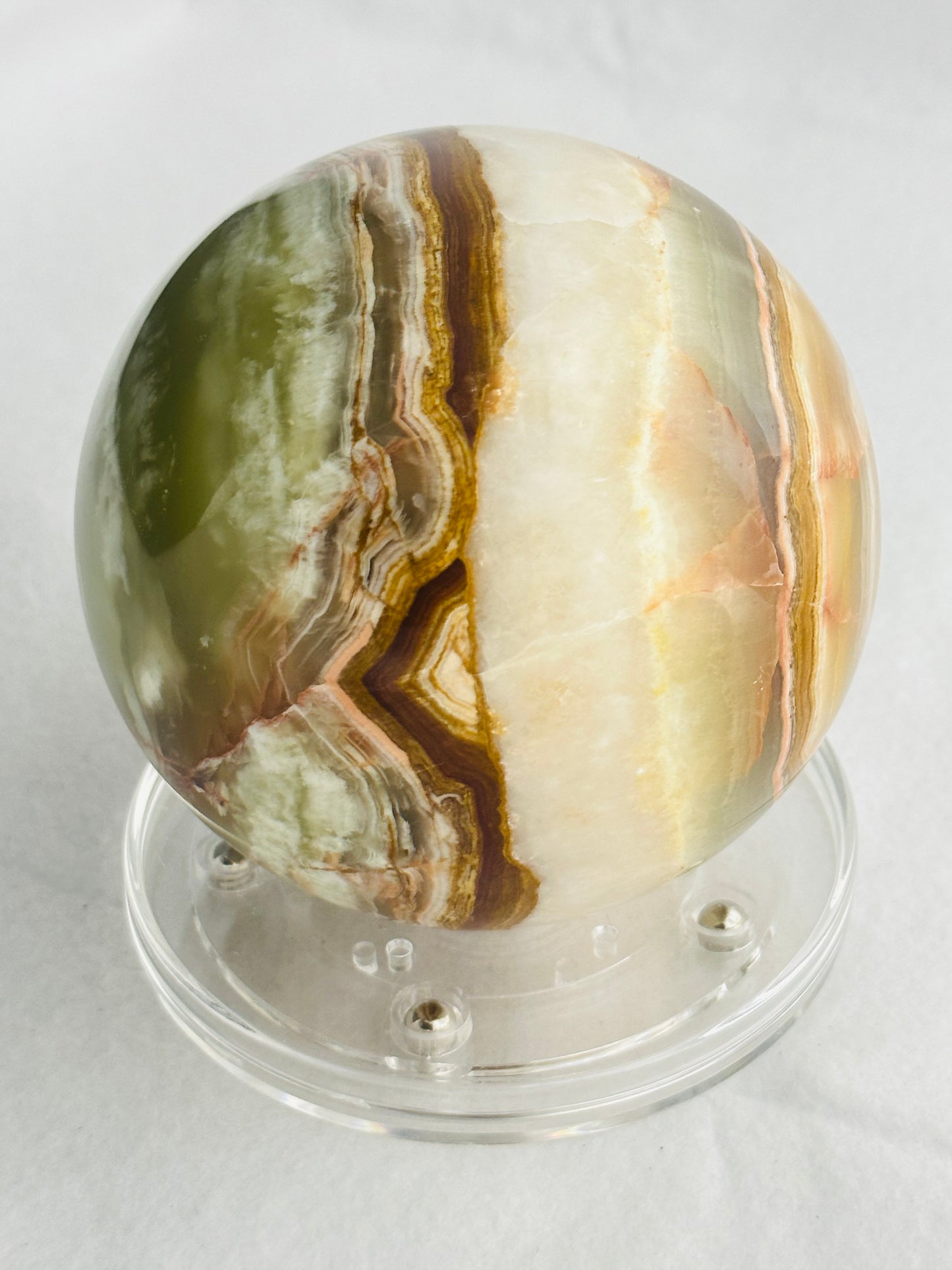 XXL Green Onyx Sphere