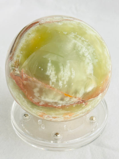 XXL Green Onyx Sphere