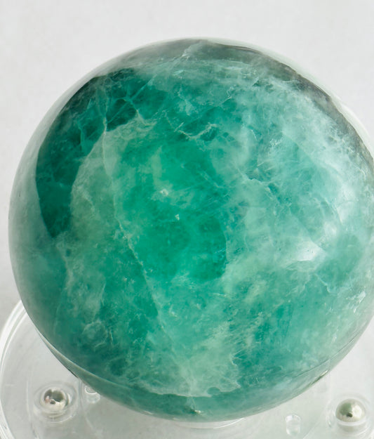 XXL Green Fluorite Sphere